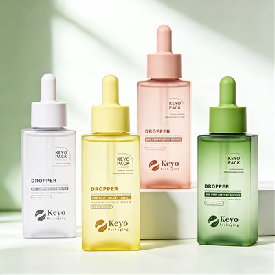 100 ml quadratische Tropfflasche