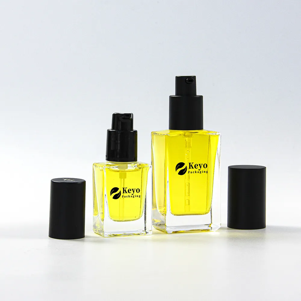 Flasche mit ätherischem Öl